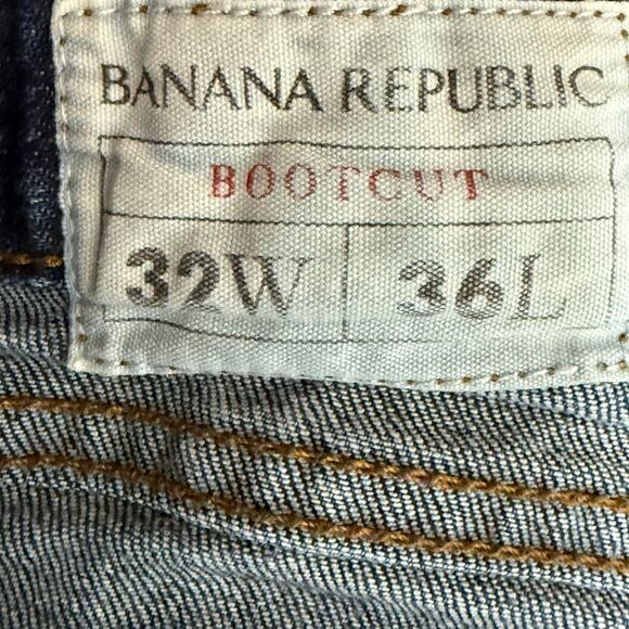Banana Republic Bootcut Jeans Men’s 32x36 Light Wash Stretch - Picture 3 of 8